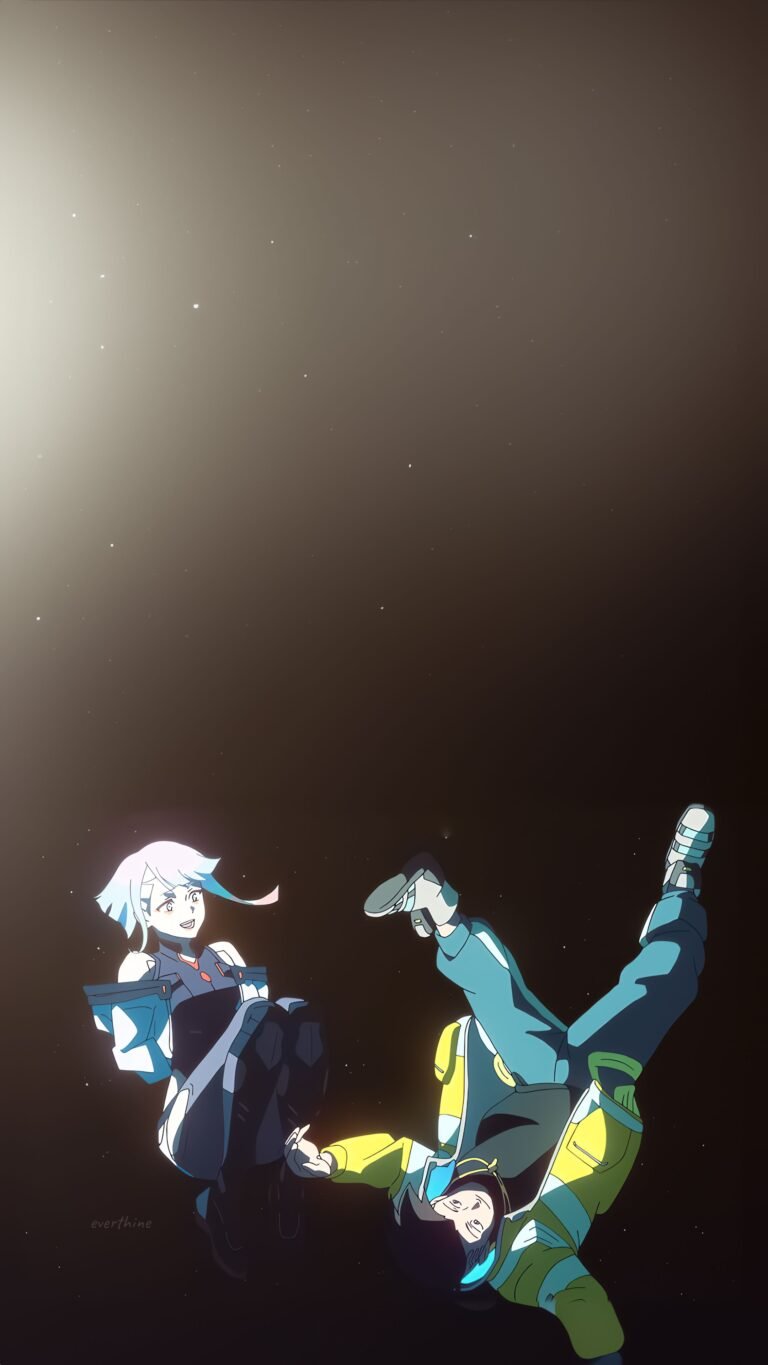 cyberpunk anime wallpaper