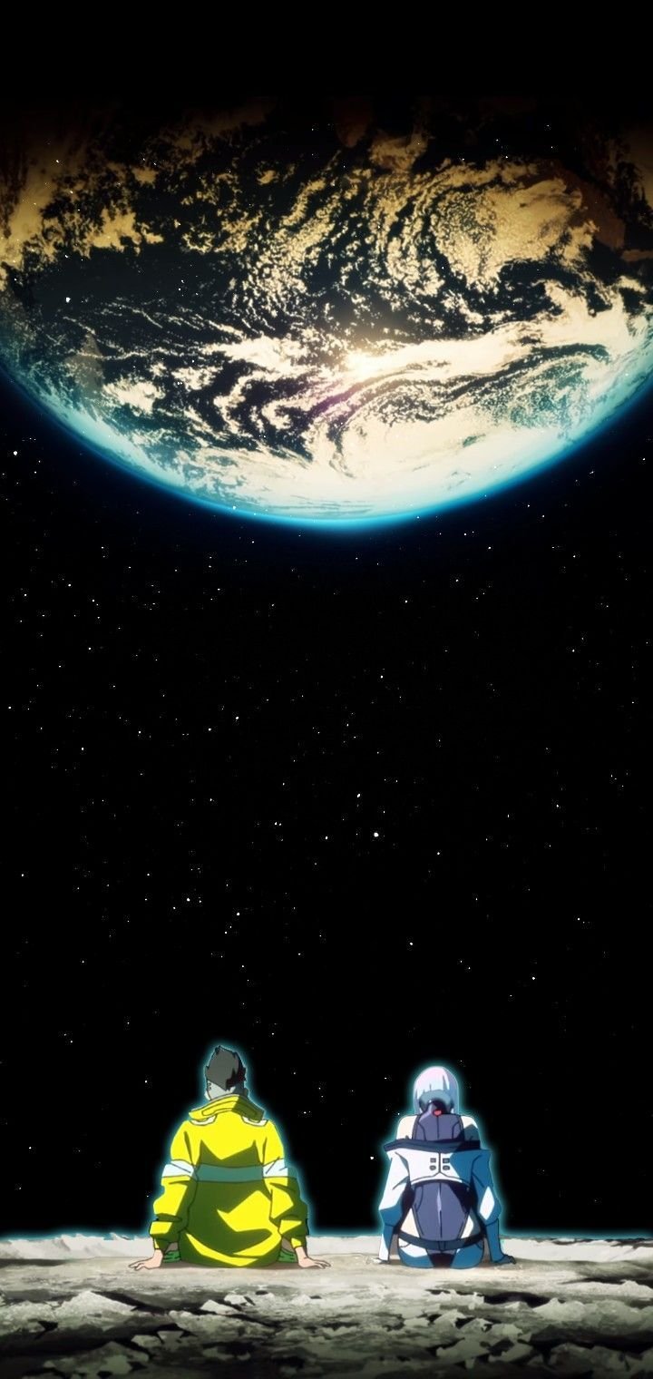 cyberpunk anime wallpaper