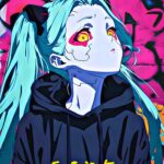 cyberpunk anime wallpaper