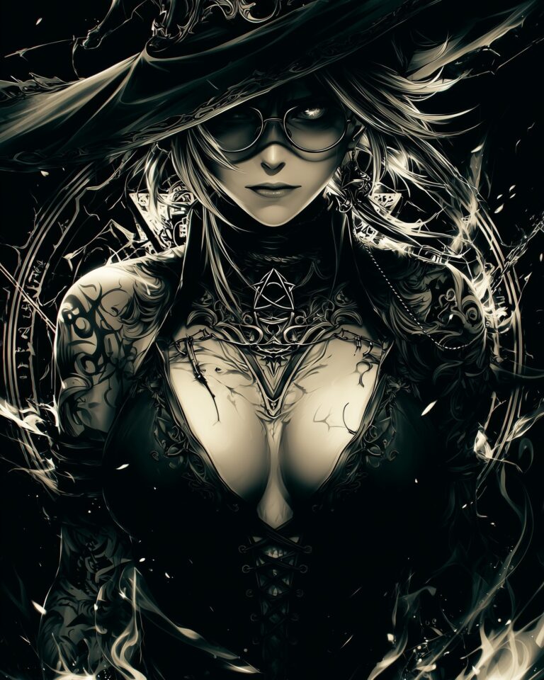 They don’t gather around cauldrons anymore. These witches cast hexes through sig