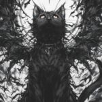 Eyes like embers. Shadows like whispers. Guardians of the threshold between real