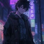 cyberpunk anime wallpaper
