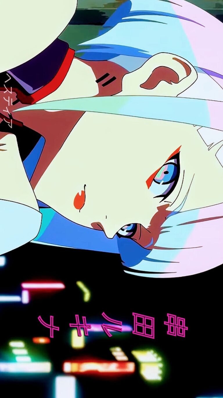 cyberpunk anime wallpaper