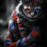 Enter the dark side of Wonderland with this nightmare-inducing Cheshire Cat—hypn