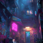 cyberpunk anime wallpaper