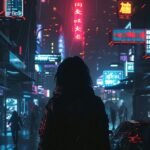cyberpunk anime wallpaper