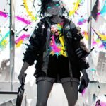 cyberpunk anime wallpaper