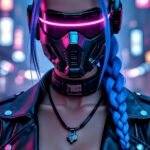 cyberpunk anime wallpaper