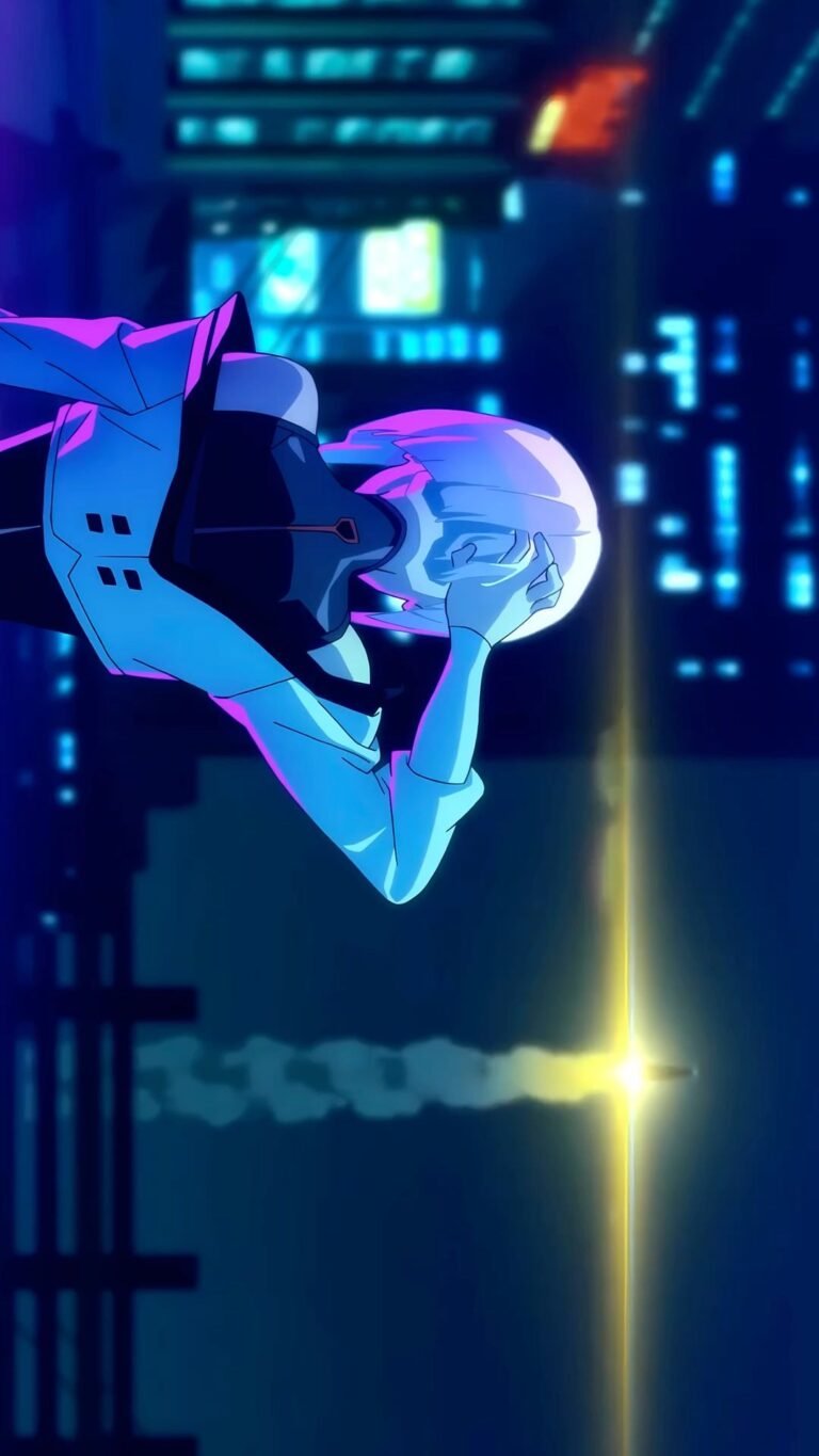 cyberpunk anime wallpaper