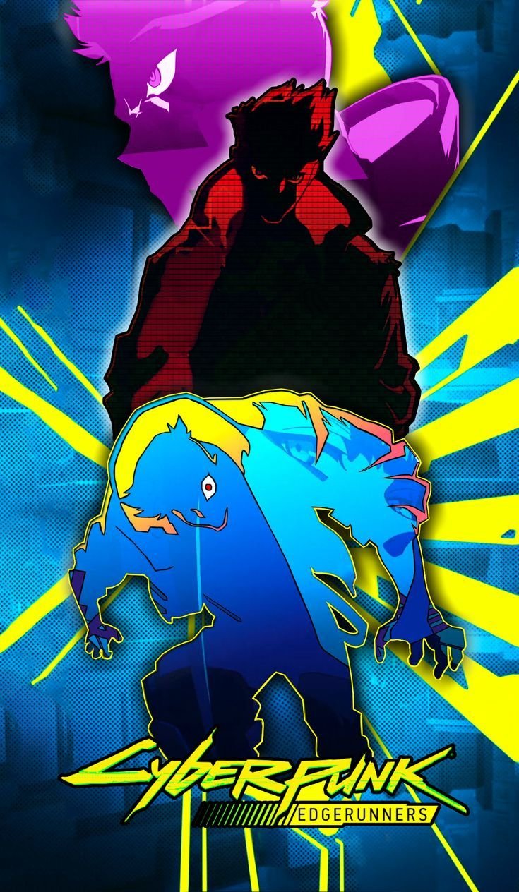 cyberpunk anime wallpaper