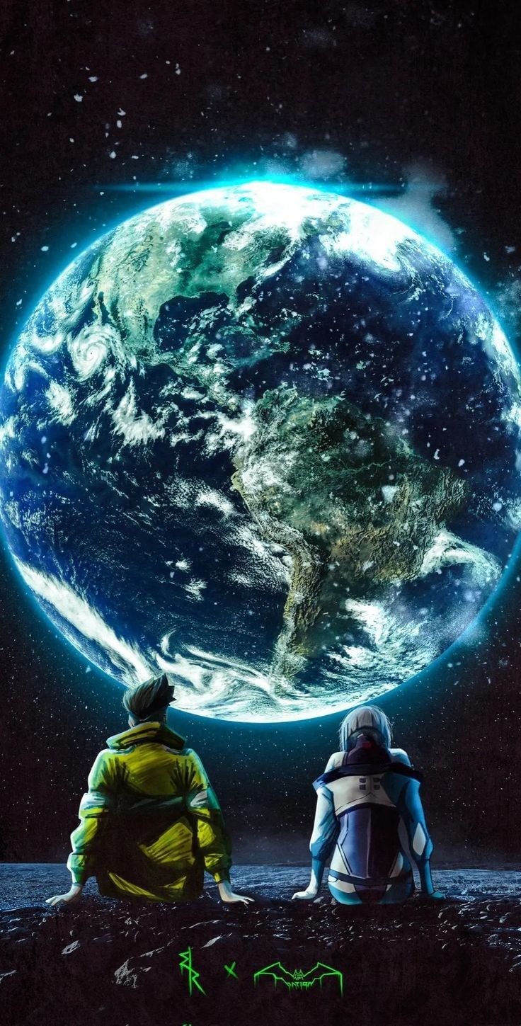 cyberpunk anime wallpaper