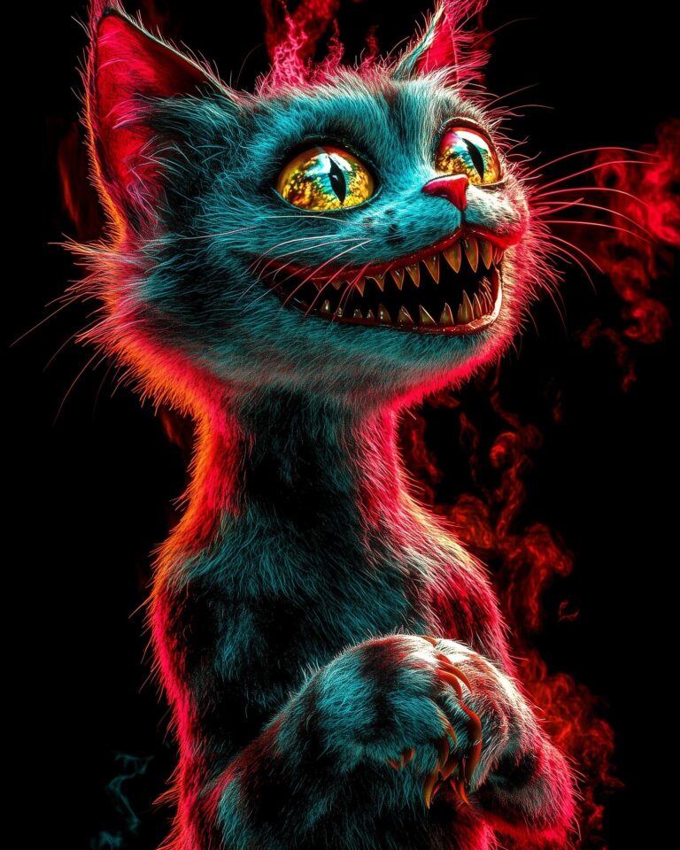 "Grin wide, the madness begins."