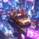 cyberpunk anime wallpaper