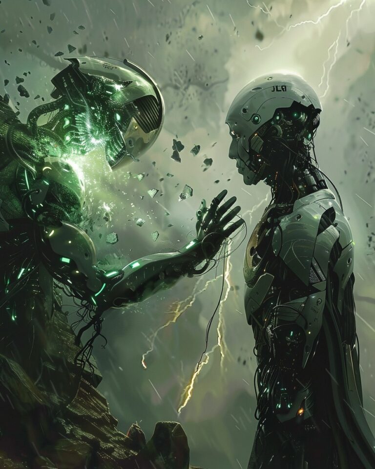 "The meeting of steel and soul."