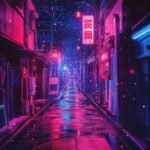 cyberpunk anime wallpaper