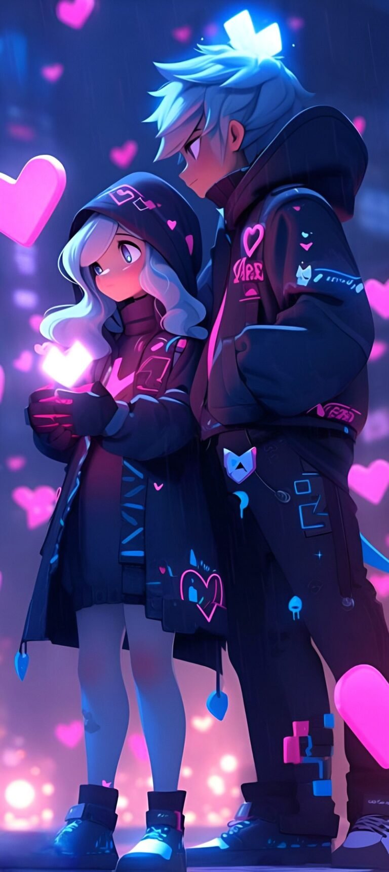 cyberpunk anime wallpaper