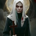 "Beware the unholy sisters of the night!  These terrifying nuns are here to haun