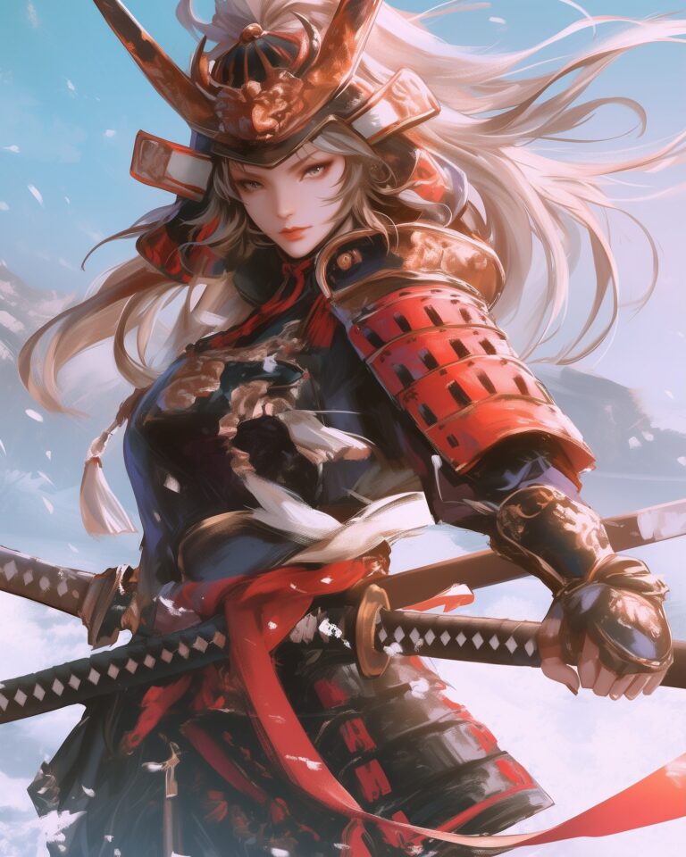 Fierce and fearless, these warrior women embody the strength and honor of the sa