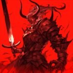 "Embrace the power of darkness and fire with these stunning demon lords. The aur