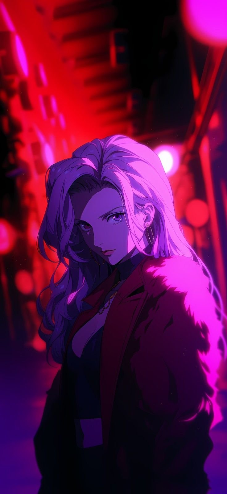 cyberpunk anime wallpaper