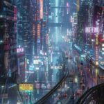 cyberpunk anime wallpaper