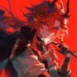 Unleashing the fury of dark energy! These demonic figures are radiating power an