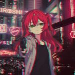 cyberpunk anime wallpaper