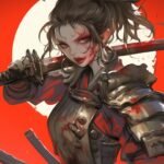 Warriors of honor, strength, and elegance.  These fearless female samurai embody