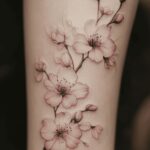 cherry blossom tattoos for women