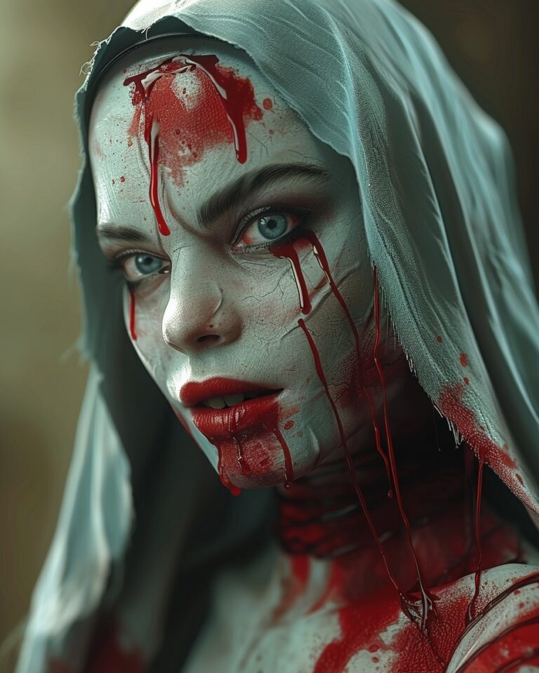 On this chilling Friday the 13th, the dark side emerges.  These eerie nuns are n