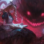 Stepping into a world where fairytales collide with shadows and light, where wol