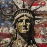 Exploring the vibrant clash of color and culture in these dynamic art pieces!  E