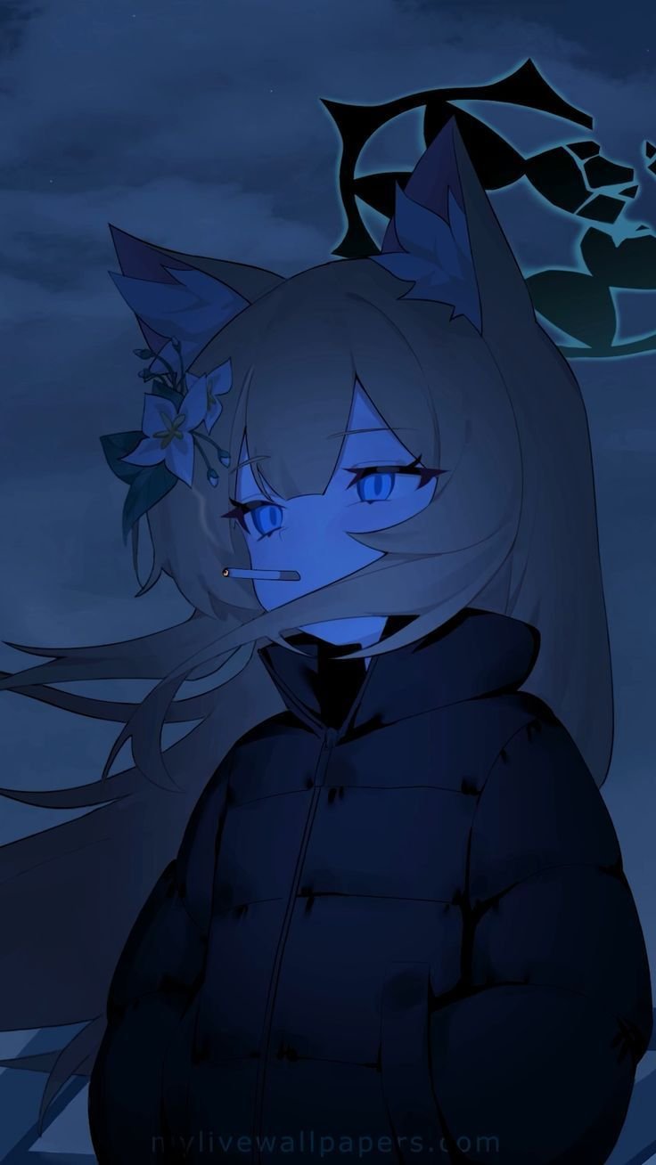 cyberpunk anime wallpaper