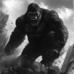 Monochrome mayhem unleashed!  When a beast of legendary proportions storms the c