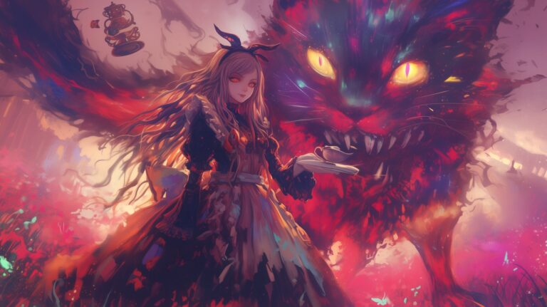 Down the rabbit hole and into a world where nothing is as it seems.  Dive into t