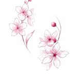 cherry blossom tattoos for women