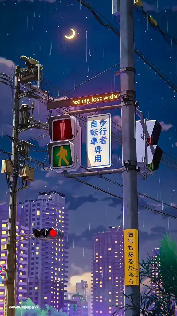 cyberpunk anime wallpaper