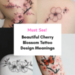 cherry blossom tattoos for women