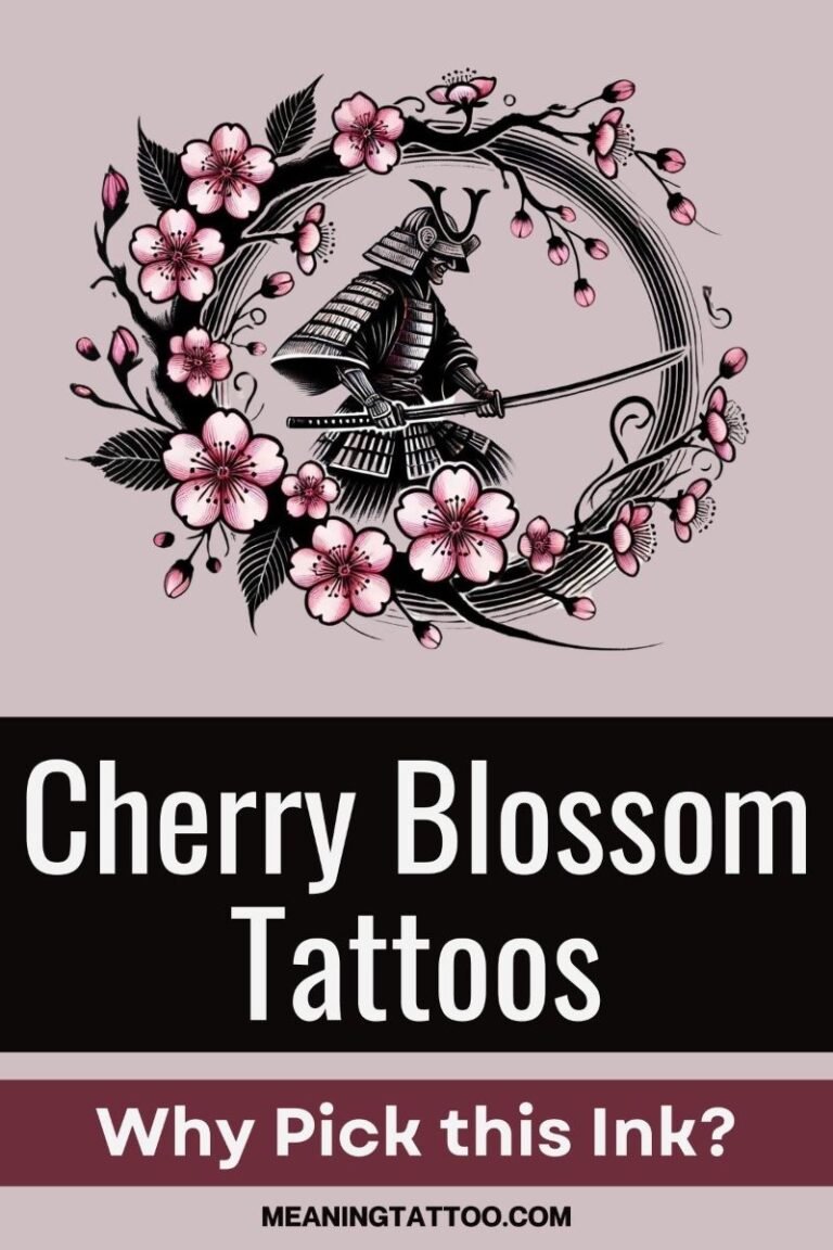 cherry blossom tattoos for women