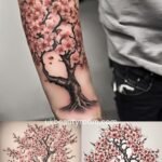 cherry blossom tattoos for women