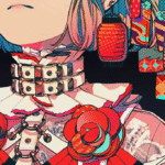 cyberpunk anime wallpaper