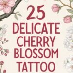 cherry blossom tattoos for women