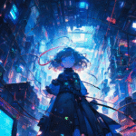 cyberpunk anime wallpaper