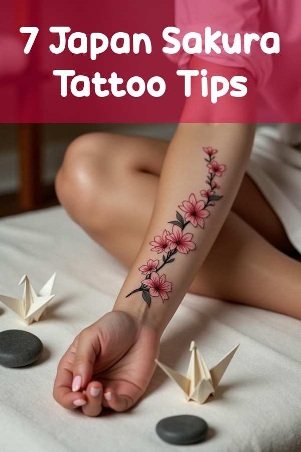 cherry blossom tattoos for women