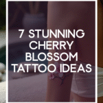 cherry blossom tattoos for women