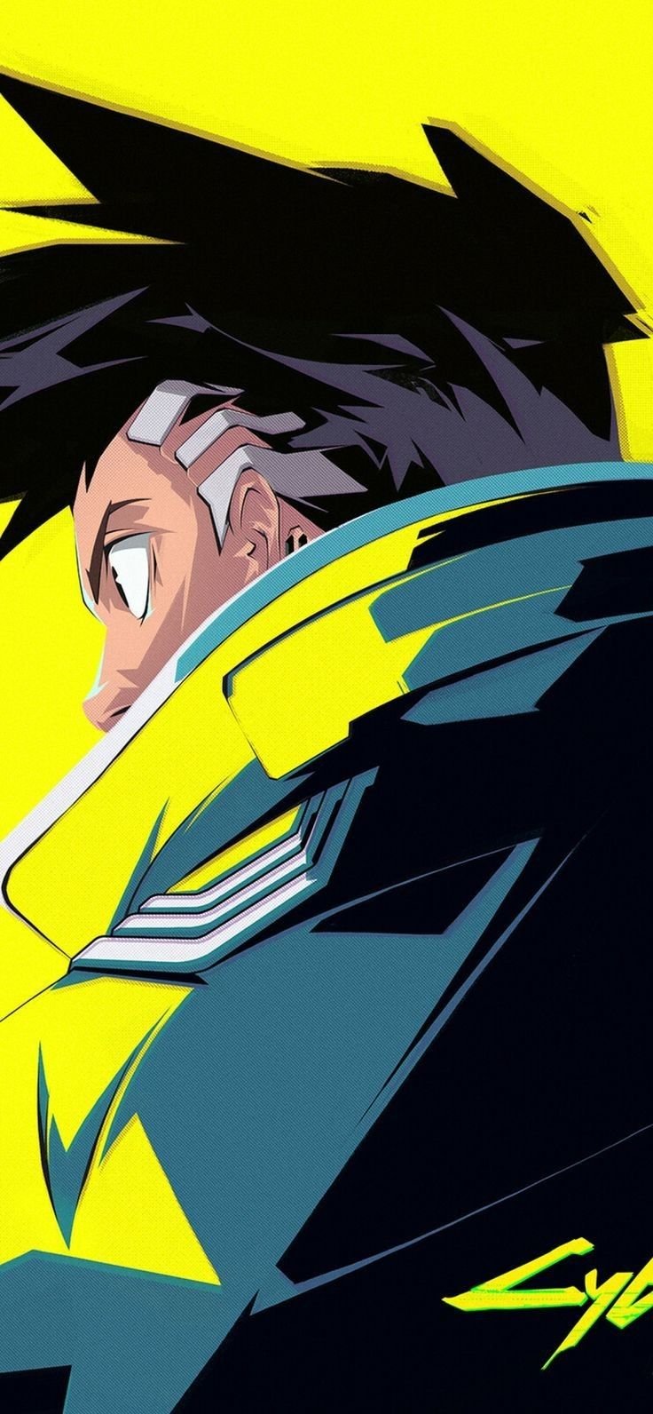 cyberpunk anime wallpaper