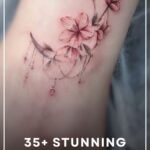cherry blossom tattoos for women