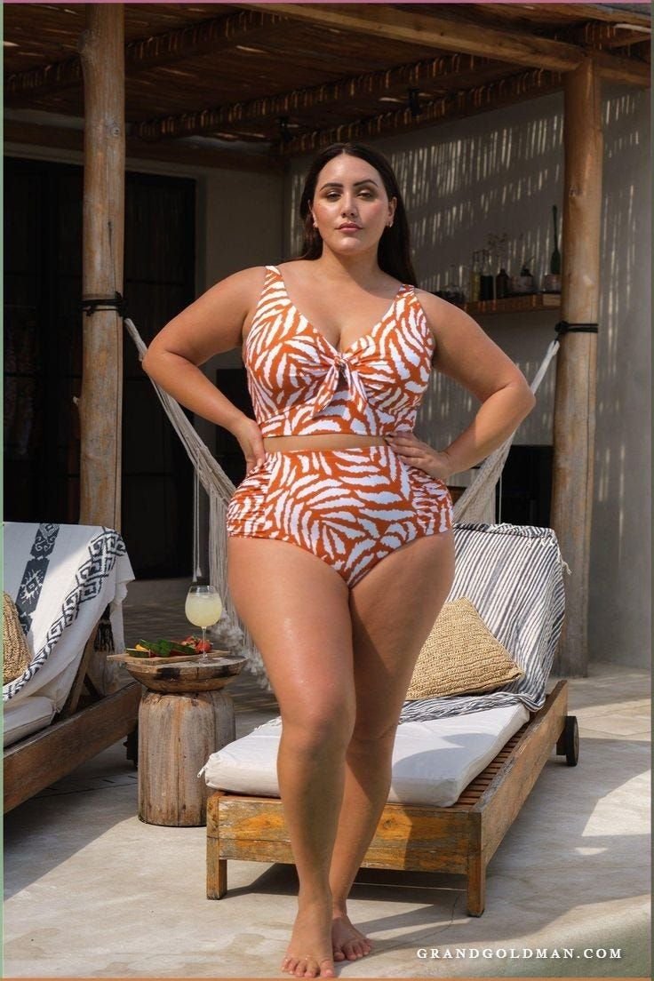 plus size swimwear