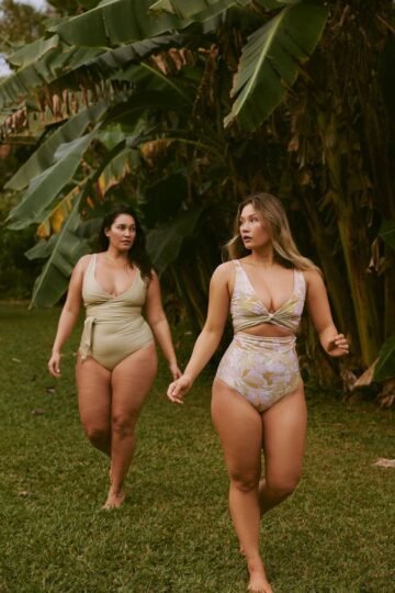 plus size swimwear