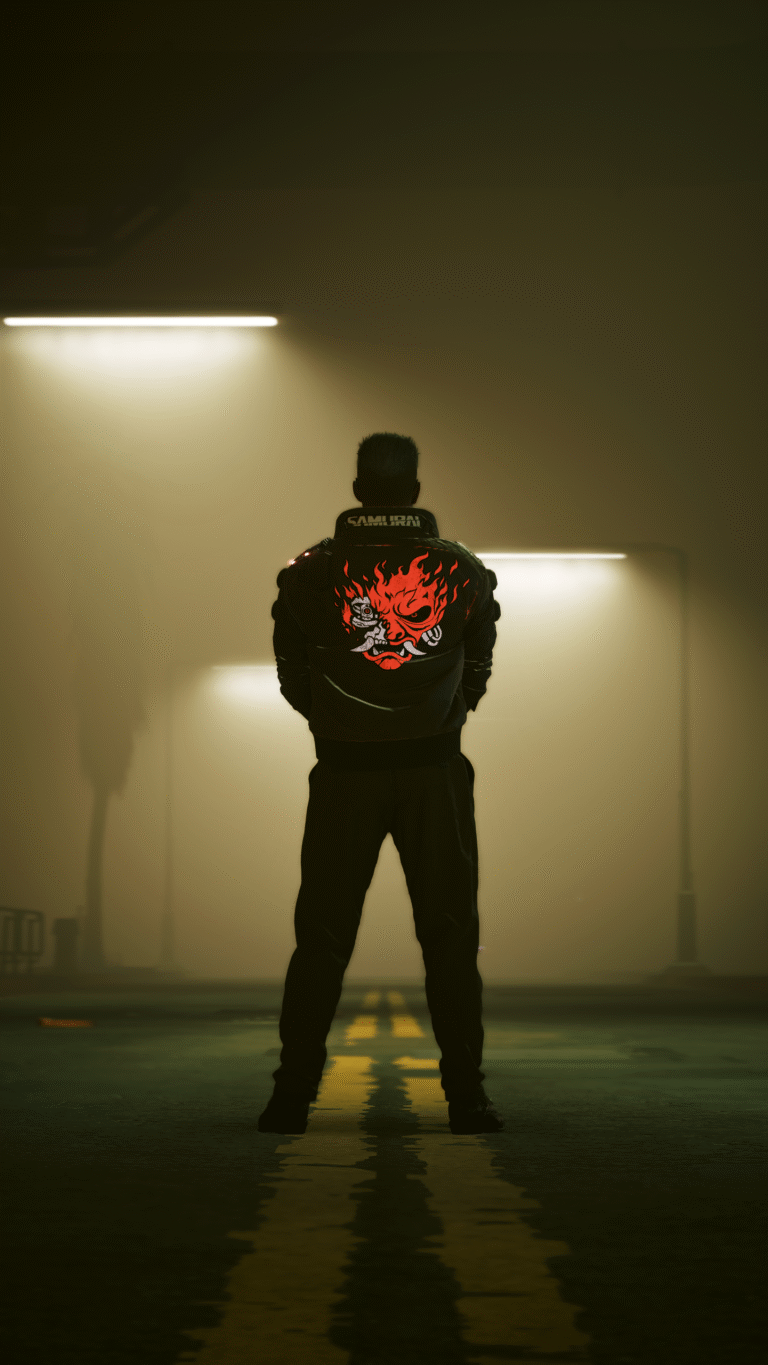 cyberpunk anime wallpaper